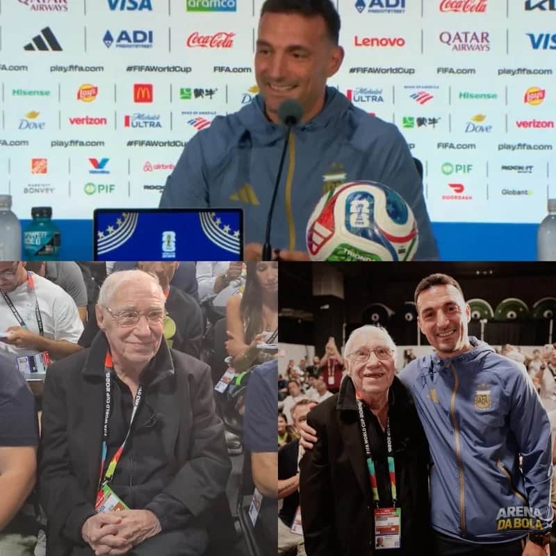 🚨 Scaloni confirma: Messi ficará no banco contra a Jordânia, em resposta a jornalista de 92 anos da Copa 2026