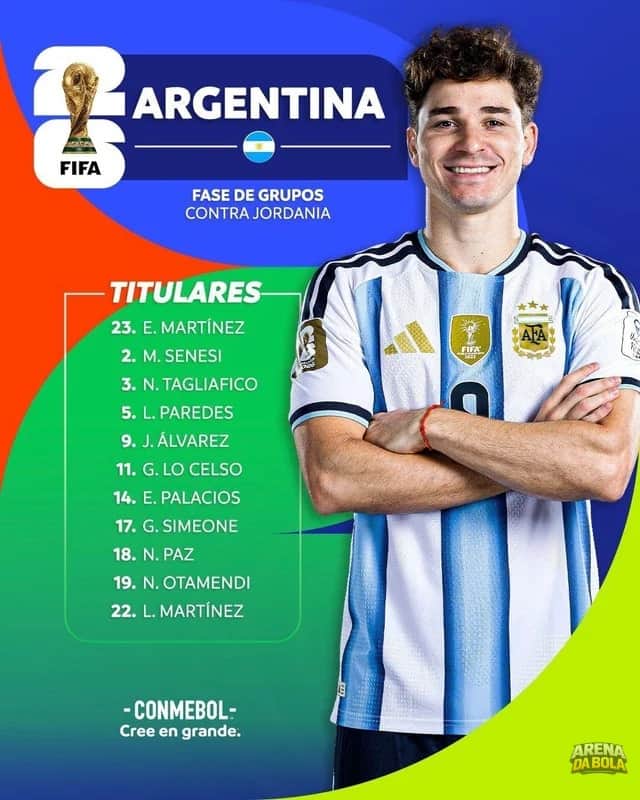 Hoje é dia de ver Leonel Messi em ação contra a Jordânia