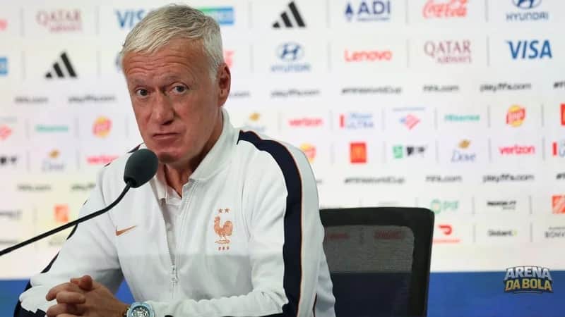 Técnico da França confirma desfalque importante para jogo contra a Suécia da Copa 2026