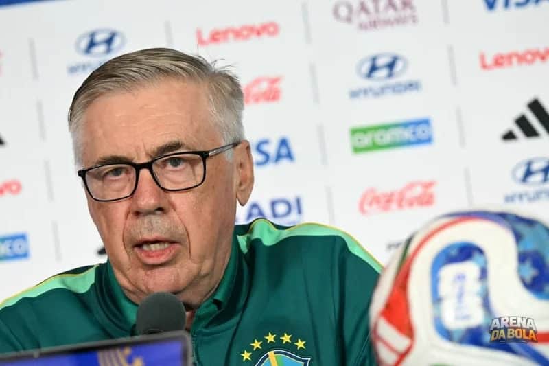 Ancelotti elogia reação do Brasil após virada contra o Japão e valoriza classificação na Copa 2026