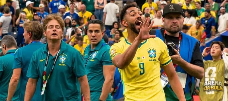 Matheus Cunha provoca Japão após vitória: "Eu tenho cinco títulos" na Copa 2026