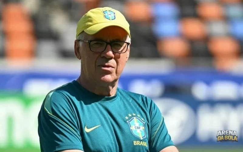 Vídeo de Ancelotti 'revoltado' em treino da Seleção viraliza da Copa 2026