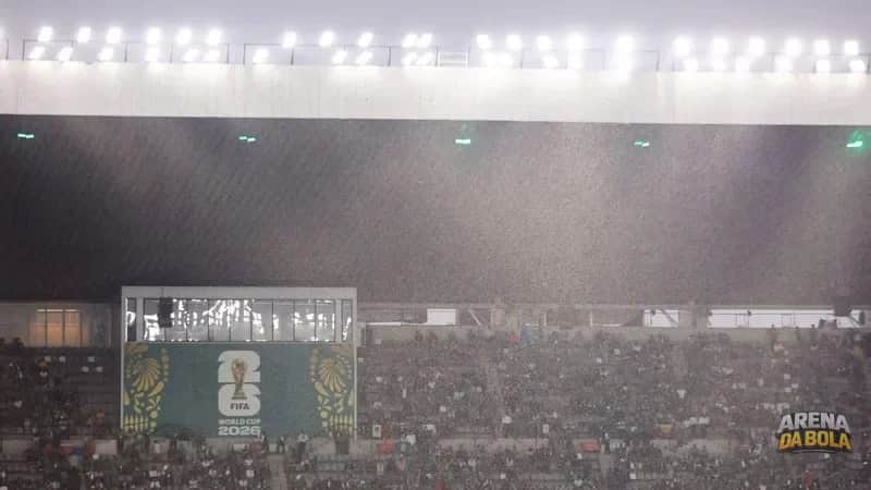 Início de México x Equador atrasado por tempestade na Copa do Mundo