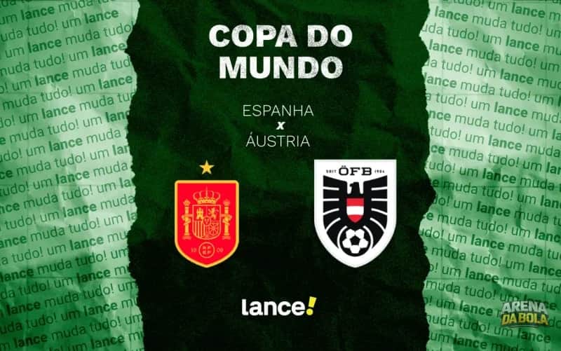 Espanha enfrenta Áustria nos 16 avos da Copa do Mundo; saiba como assistir