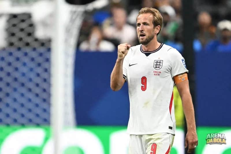 Harry Kane supera Pelé e empata com Fontaine na artilharia da Copa do Mundo