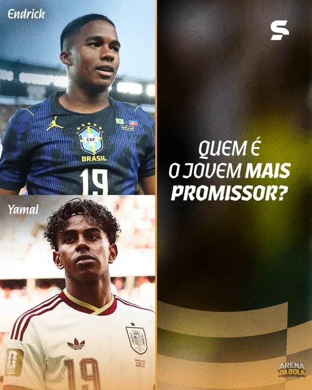 Endrick ou Lamine Yamal: quem é o jovem mais promissor