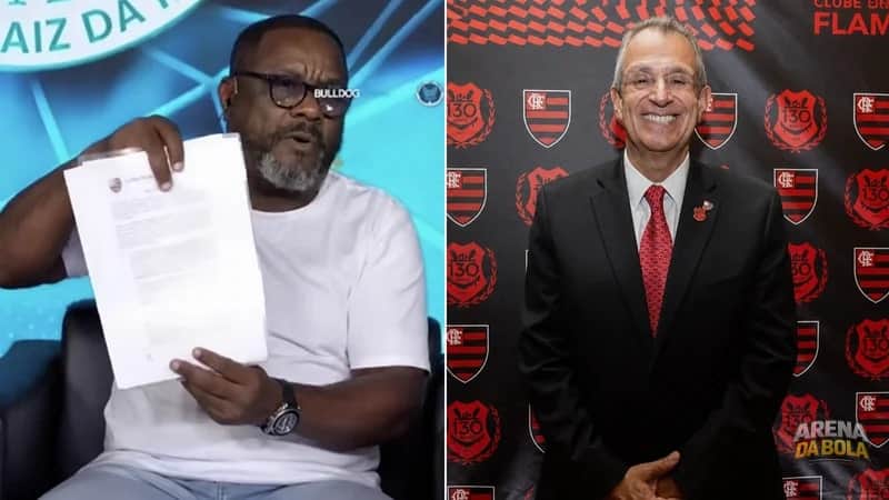 🚨 Pai de Gerson critica presidente do Flamengo: "Covarde" e fala sobre rescisão