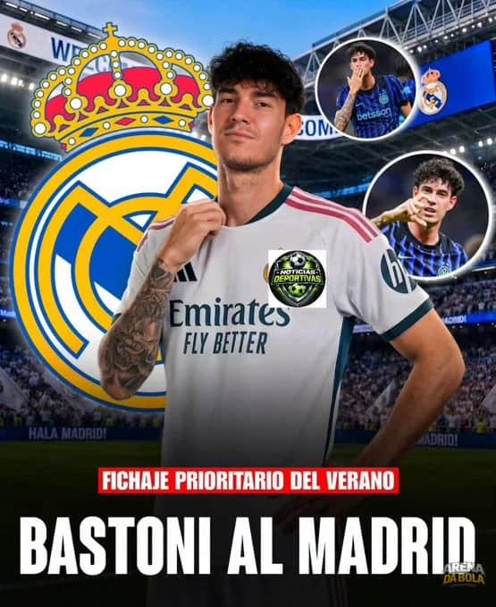 🚨 Real Madrid mira em Alessandro Bastoni para reforçar a zaga