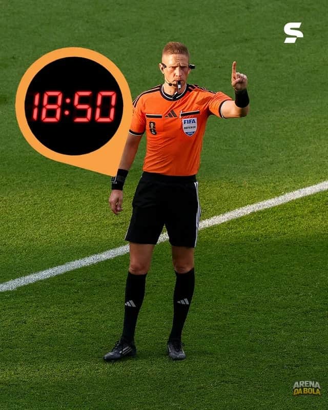 Acréscimos históricos em jogo da Croácia na Copa do Mundo