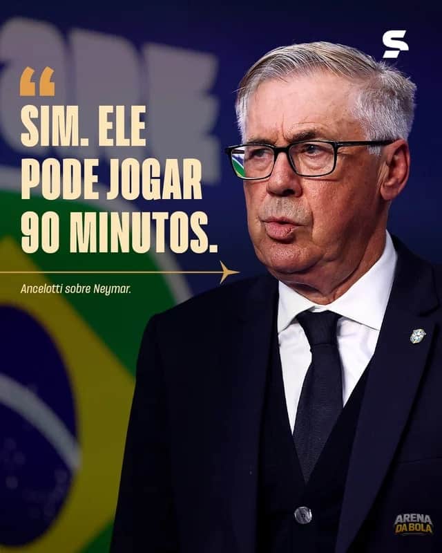 Neymar pronto para jogar 90 minutos na Copa