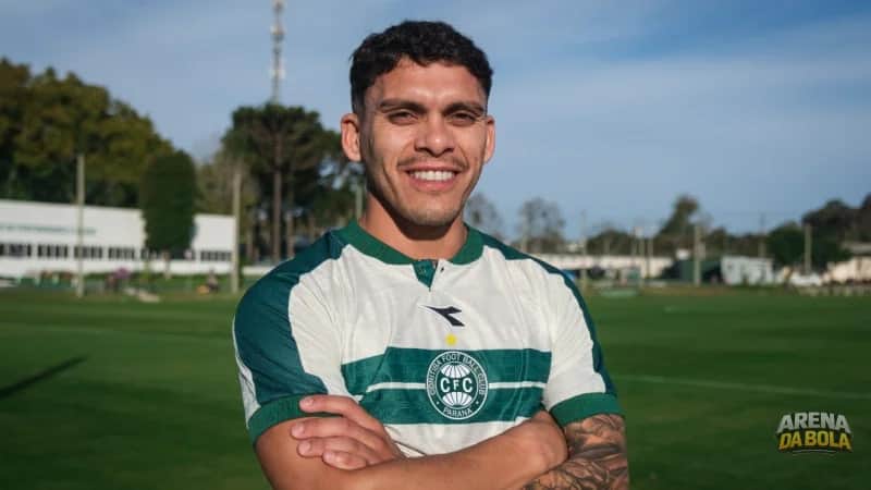 Coritiba anuncia a contratação do atacante uruguaio Brian Ocampo até 2029