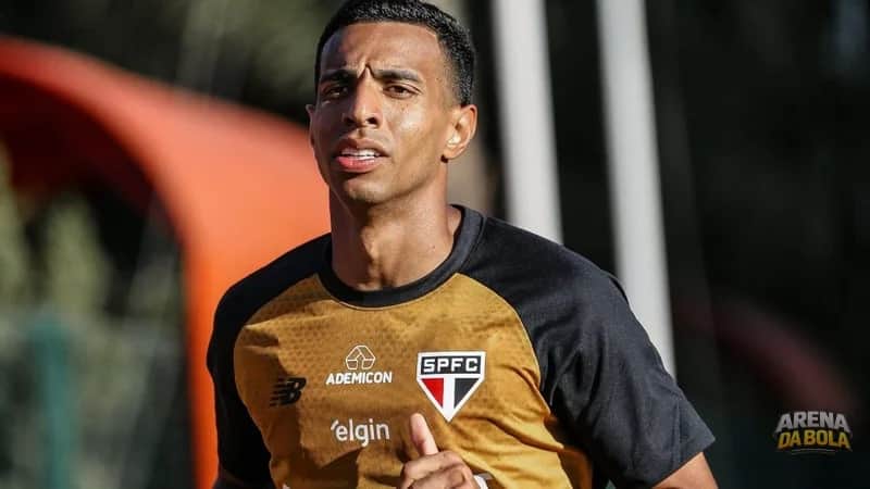 São Paulo não terá Victor Sá em jogo-treino contra o Red Bull Bragantino