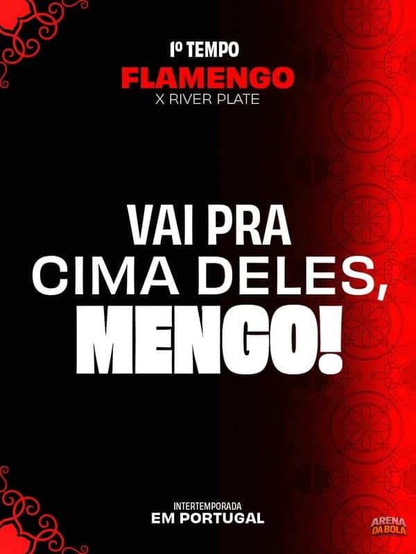 É o Mengão de volta! Vai pra cima deles, Mengão