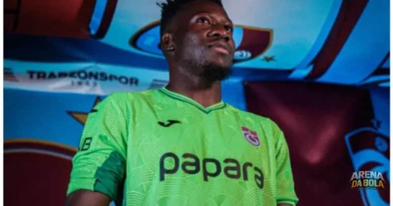 Manchester United empresta Onana novamente ao Trabzonspor