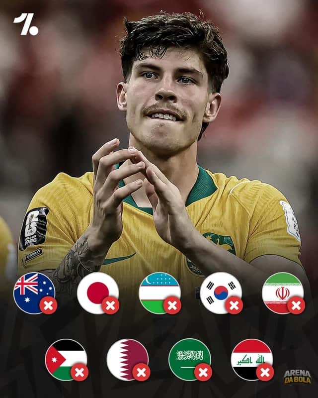 Austrália é eliminada da Copa do Mundo e não há mais times asiáticos na competição