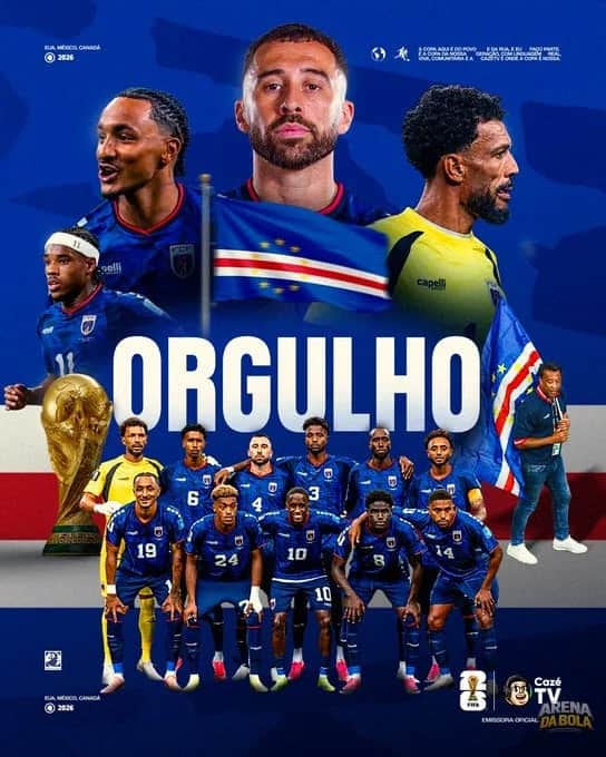 Cabo Verde se despede da Copa do Mundo com honra e história