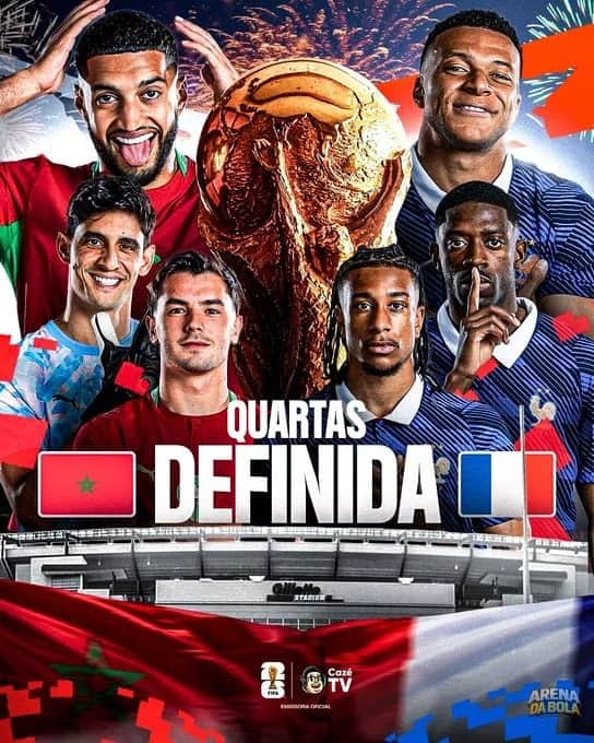França e Marrocos se reencontram na Copa do Mundo de 2026