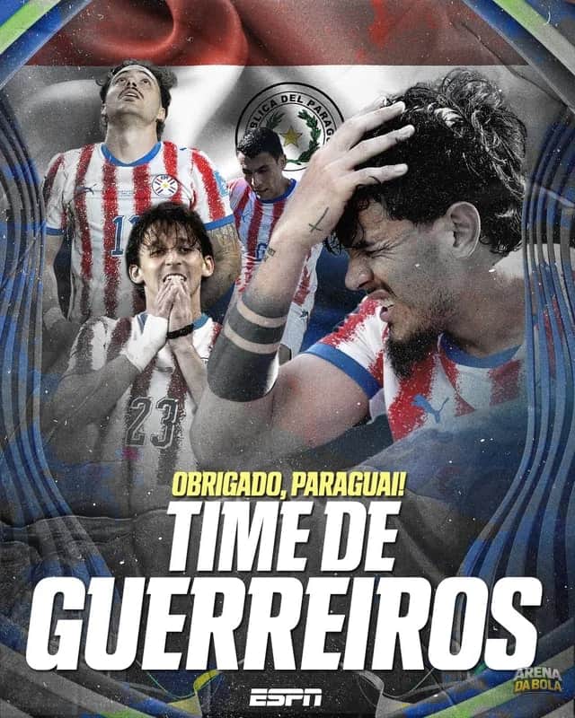 Paraguai mostra garra e entrega em confronto contra a França na Copa do Mundo