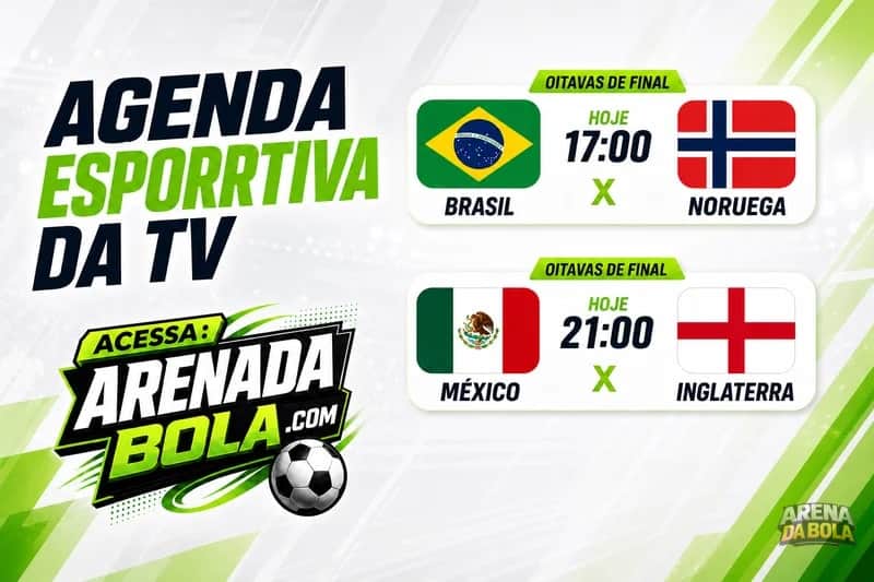 Copa 2026 jogos de hoje — horários e onde assistir