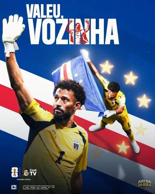 Cabo Verde é recebida com festa após participação histórica da Copa 2026