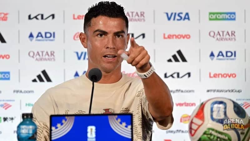 Cristiano Ronaldo despista sobre aposentadoria da seleção e critica imprensa em coletiva da Copa 2026