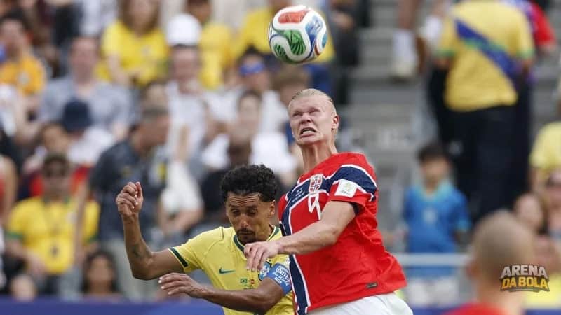 Brasil perde para Noruega e mantém tabu sem vitórias na história da Copa 2026