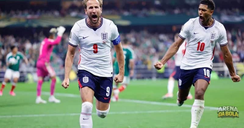 Harry Kane se destaca na Copa 2026 com 14 gols em Mundiais