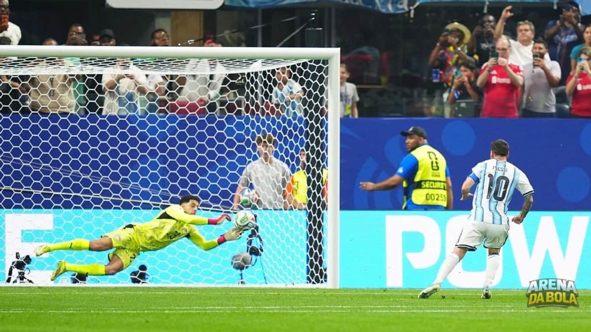 Lionel Messi amplia recorde de pênaltis perdidos em Copas do Mundo após falha contra o Egito da Copa 2026