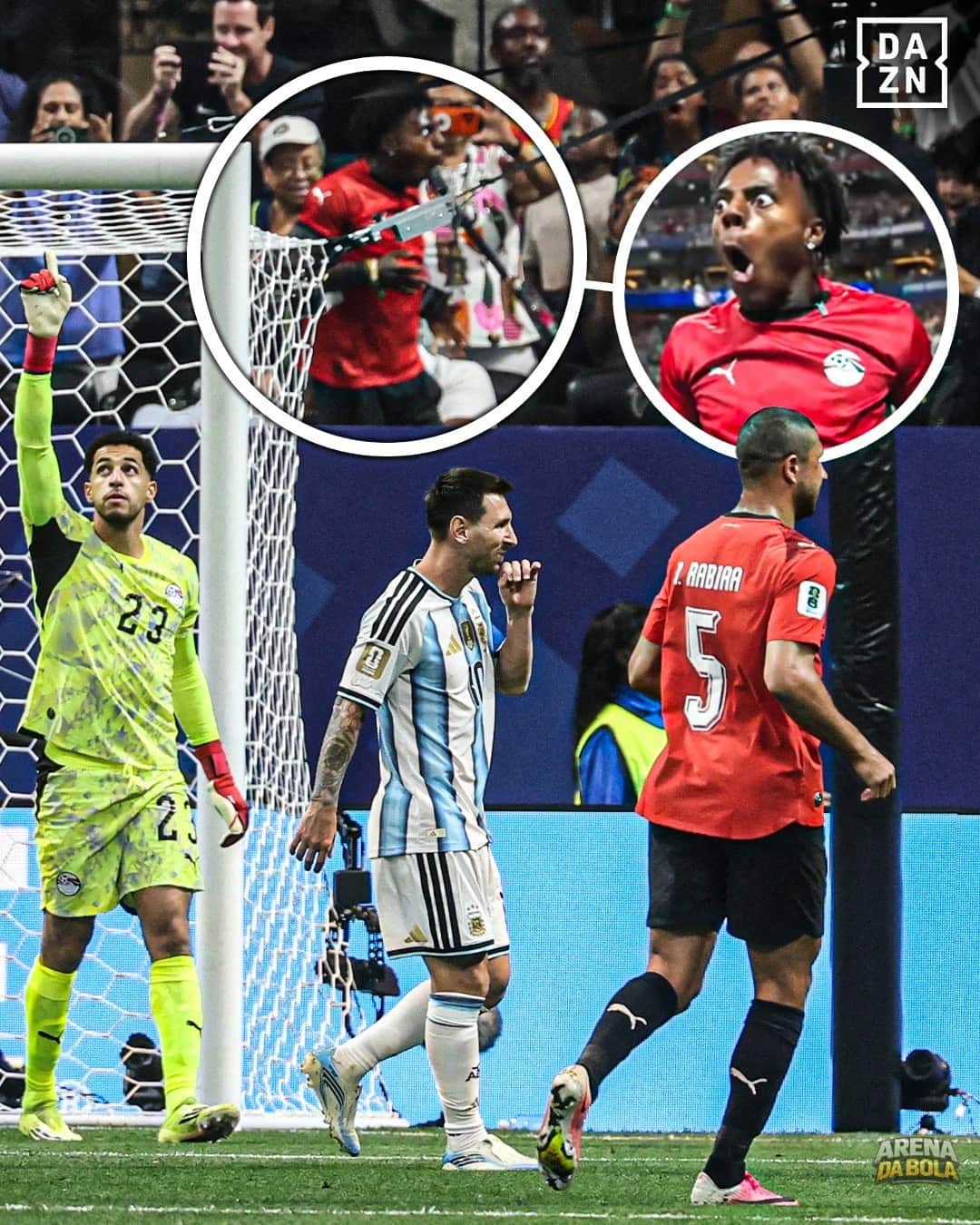 Reação de iShowSpeed ao pênalti perdido de Messi gera polêmica