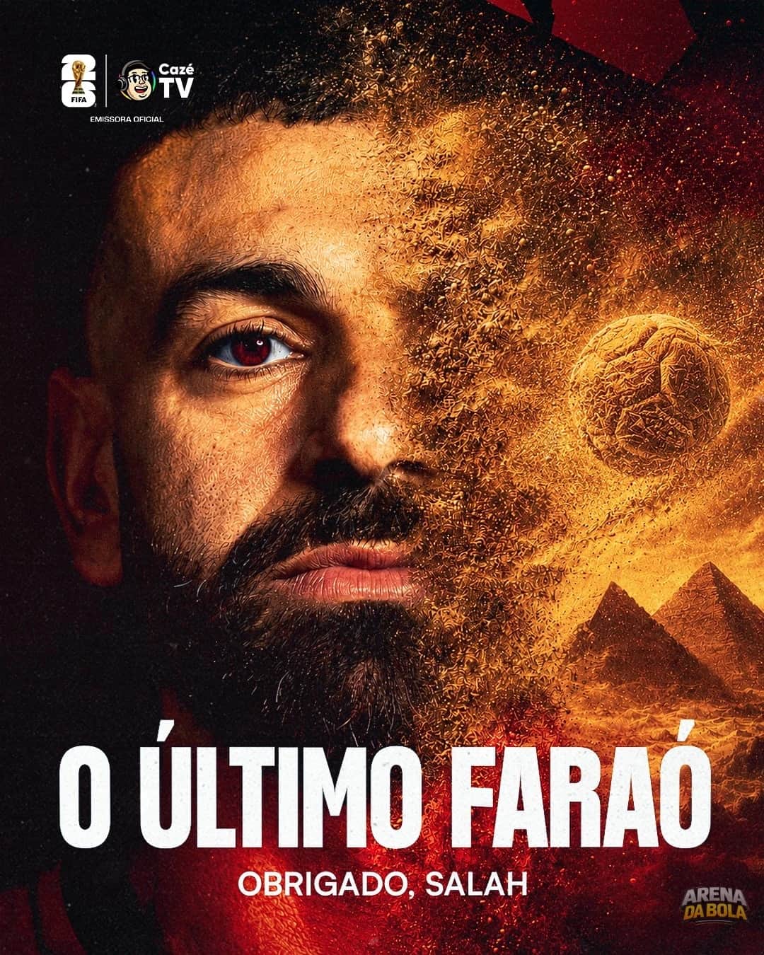 Obrigado, Salah! Um ícone antológico dentro e fora de campo da Copa 2026