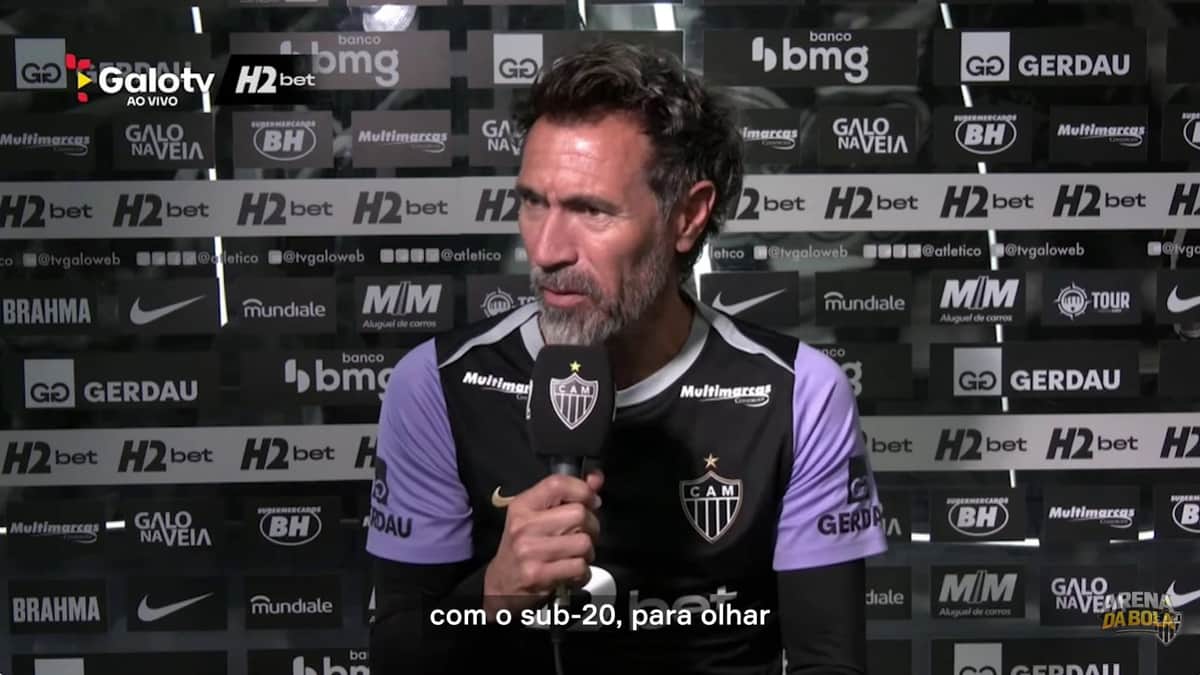 Domínguez elogia evolução do Atlético após vitória em jogo-treino | Amistoso
