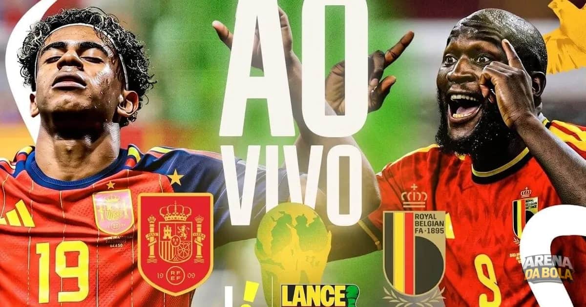 Espanha e Bélgica se enfrentam nas quartas de final da Copa 2026