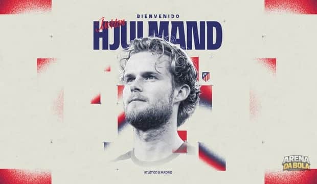 Atlético de Madrid confirma a contratação do volante dinamarquês Morten Hjulmand até 2031