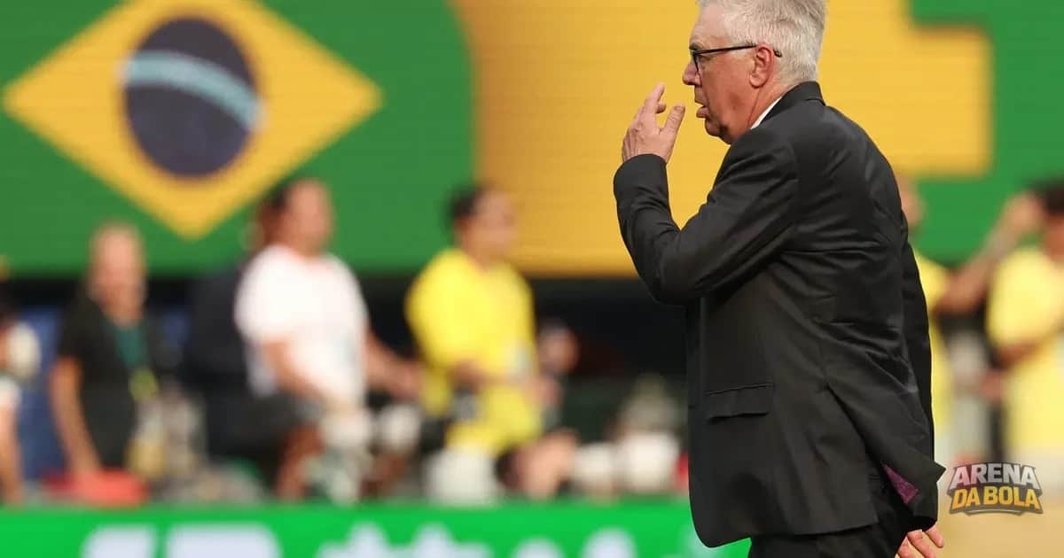 Anotações táticas de Ancelotti revelam planejamento da seleção brasileira antes da eliminação na Copa 2026