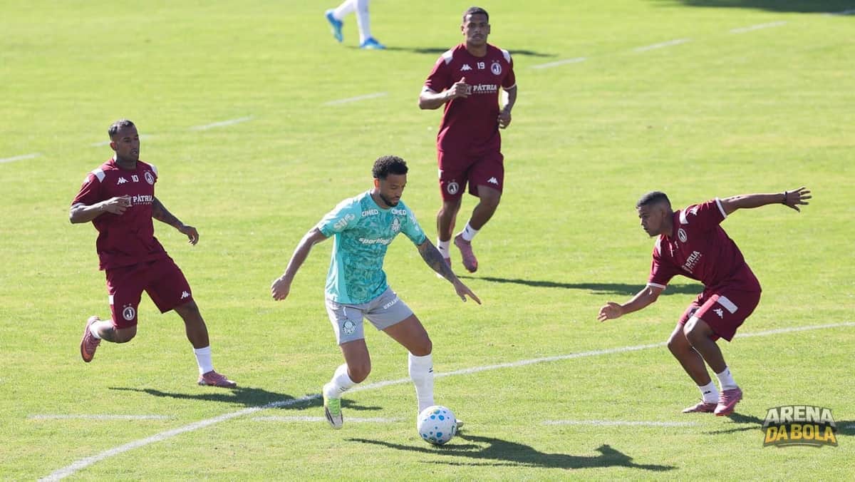 Palmeiras vence Juventus por 3 a 1 em jogo-treino e mantém boa fase na intertemporada | Amistoso