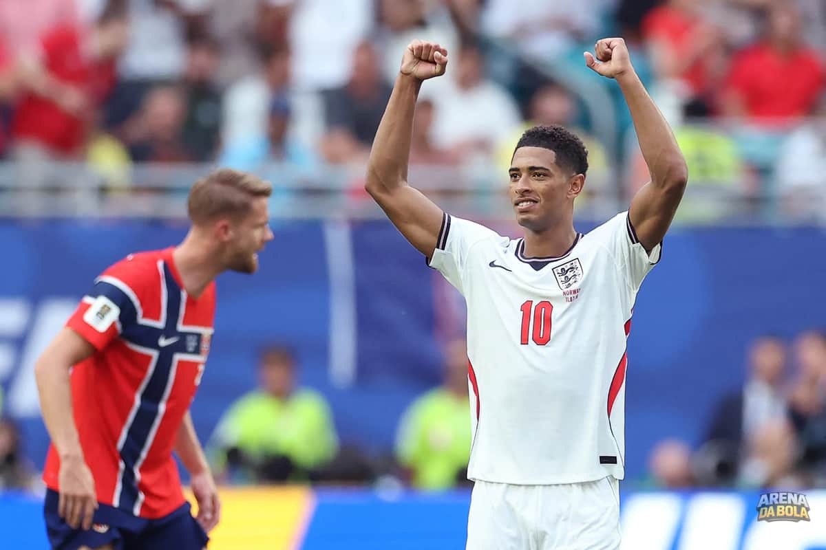 Bellingham brilha e sobe no ranking da Fifa após vitória da Inglaterra nas quartas da Copa 2026