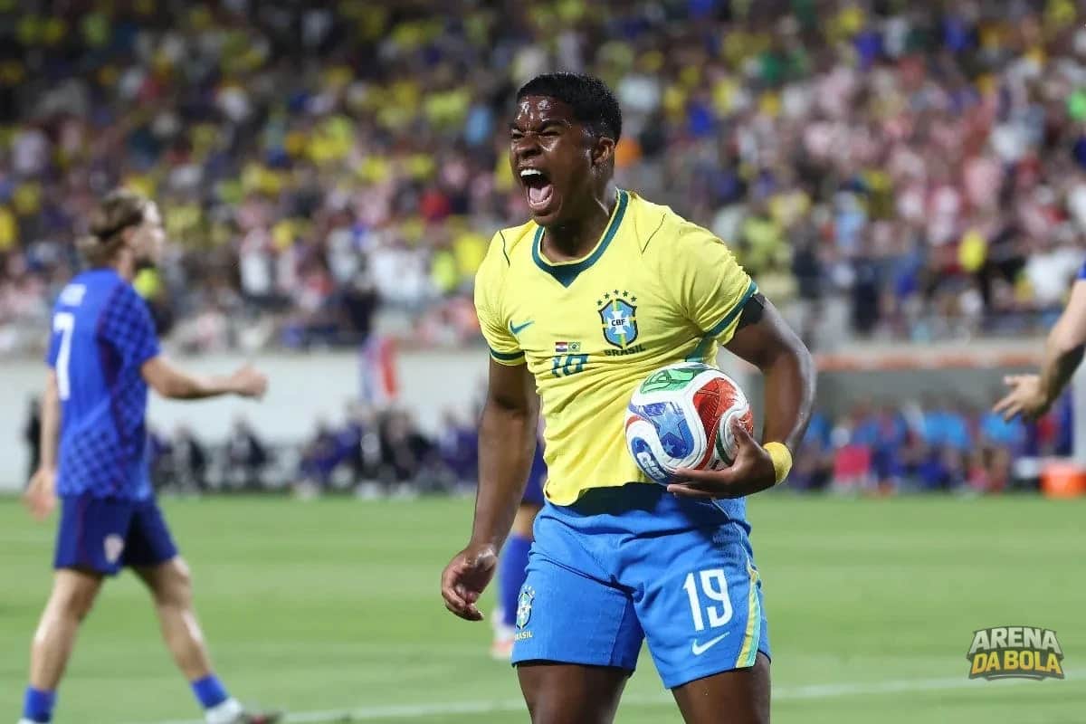 Roma busca Endrick por empréstimo do Real Madrid para reforçar ataque