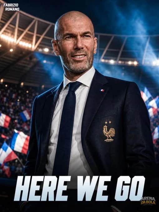 🚨 Zinedine Zidane é confirmado como novo técnico da Seleção Francesa após eliminação