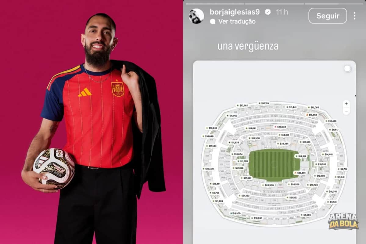 Final da Copa de 2026: preços de ingressos geram revolta e críticas de Borja Iglesias