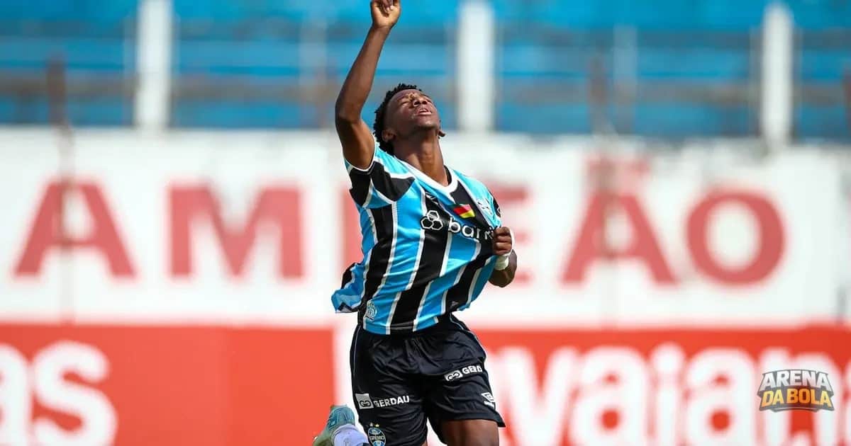 Shakhtar Donetsk avança na contratação de Gabriel Mec, promessa do Grêmio