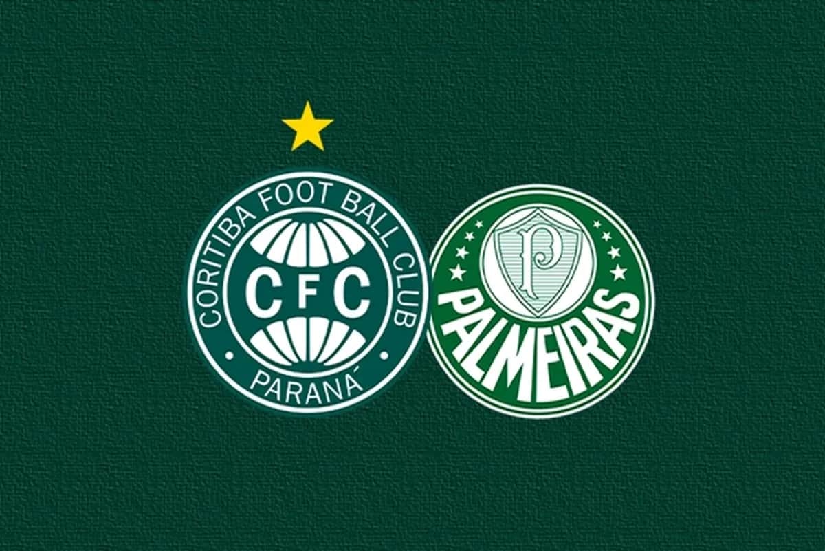 Coritiba e Palmeiras se enfrentam no Couto Pereira pelo Brasileirão