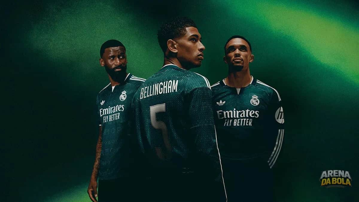 Real Madrid revela nova segunda camisa para a temporada 2026/27