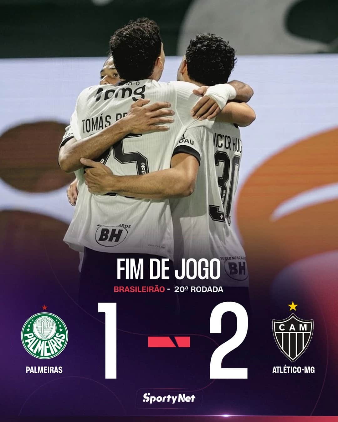 Palmeiras perde chance de ampliar liderança ao ser derrotado em casa pelo Atlético-MG | Brasileirão 2026