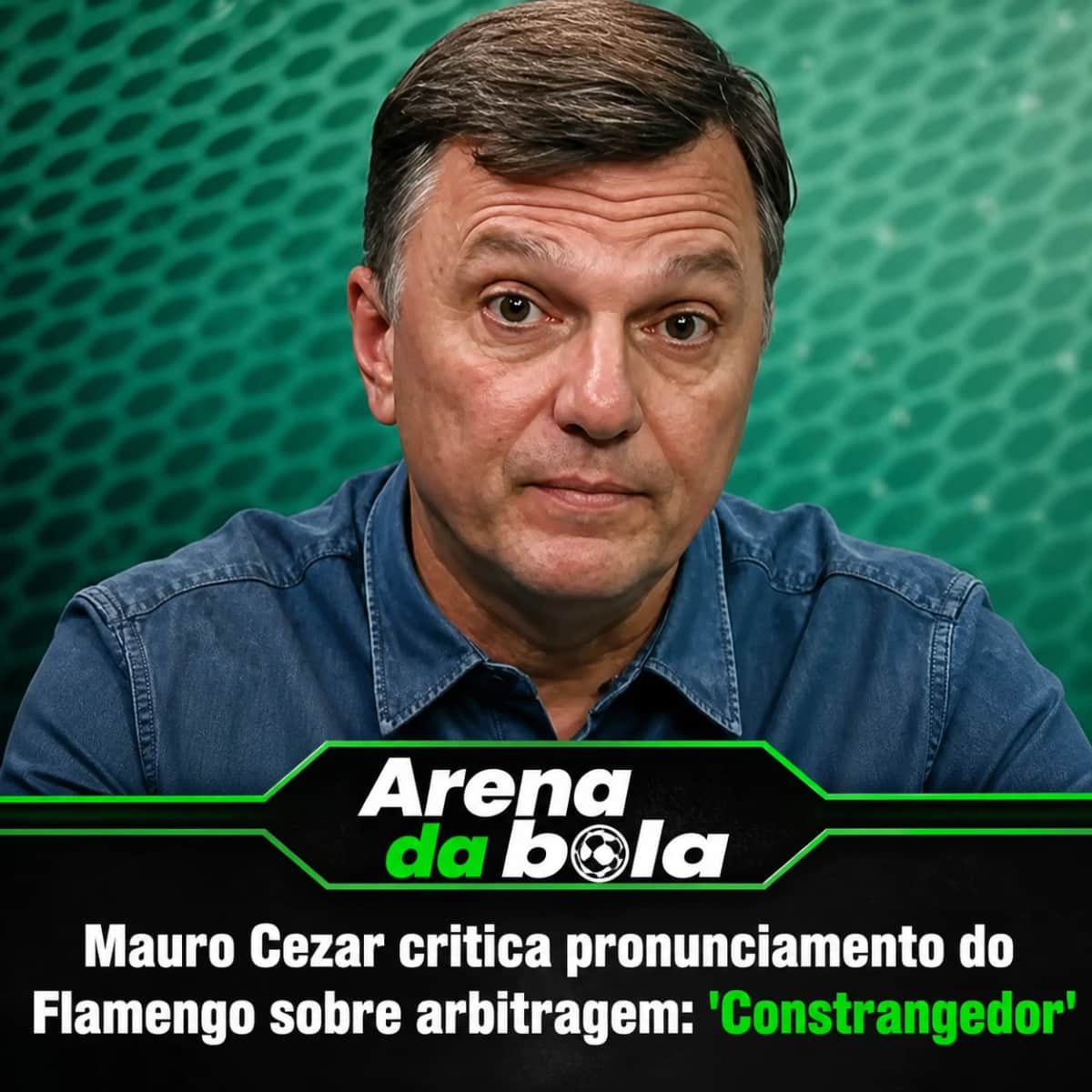 Mauro Cezar critica pronunciamento do Flamengo sobre arbitragem: 'Constrangedor'
