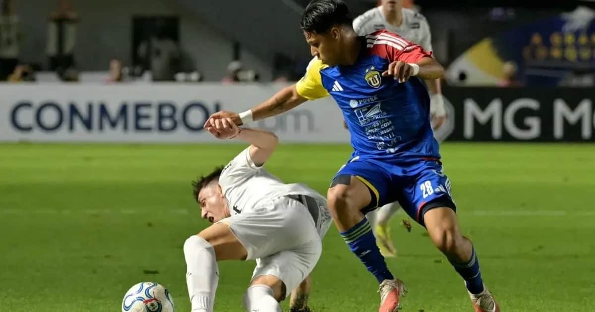 Santos sofre gol relâmpago e torcedores criticam zagueiro após falha em jogo contra Universidad Central — foto 2