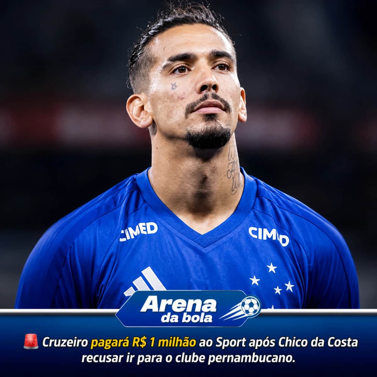 🚨 Cruzeiro pagará R$ 1 milhão ao Sport após Chico da Costa recusar ir para o clube pernambucano — foto 2