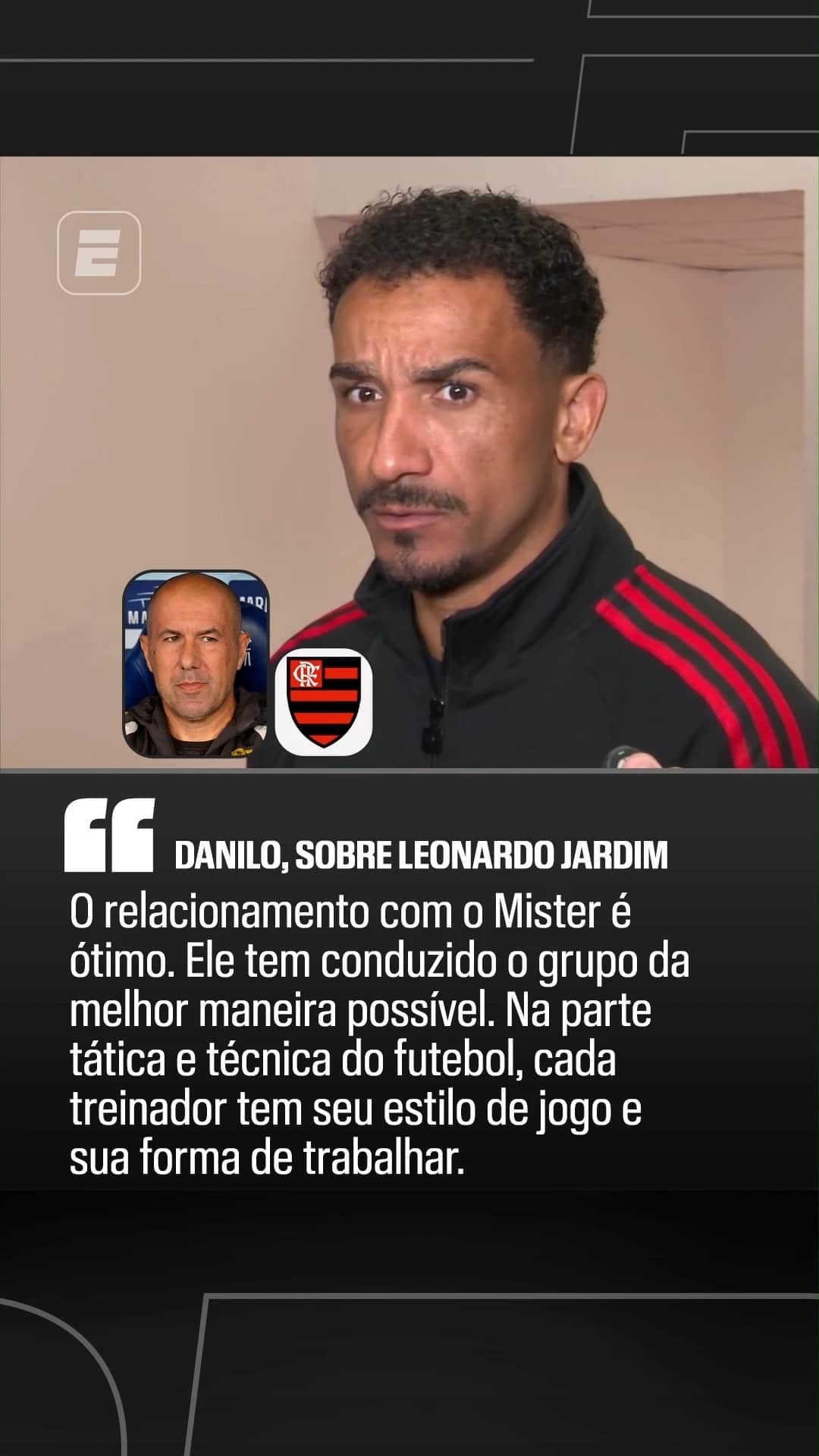 Danilo defende trabalho de Leonardo Jardim e elogia união no Flamengo | Brasileirão 2026