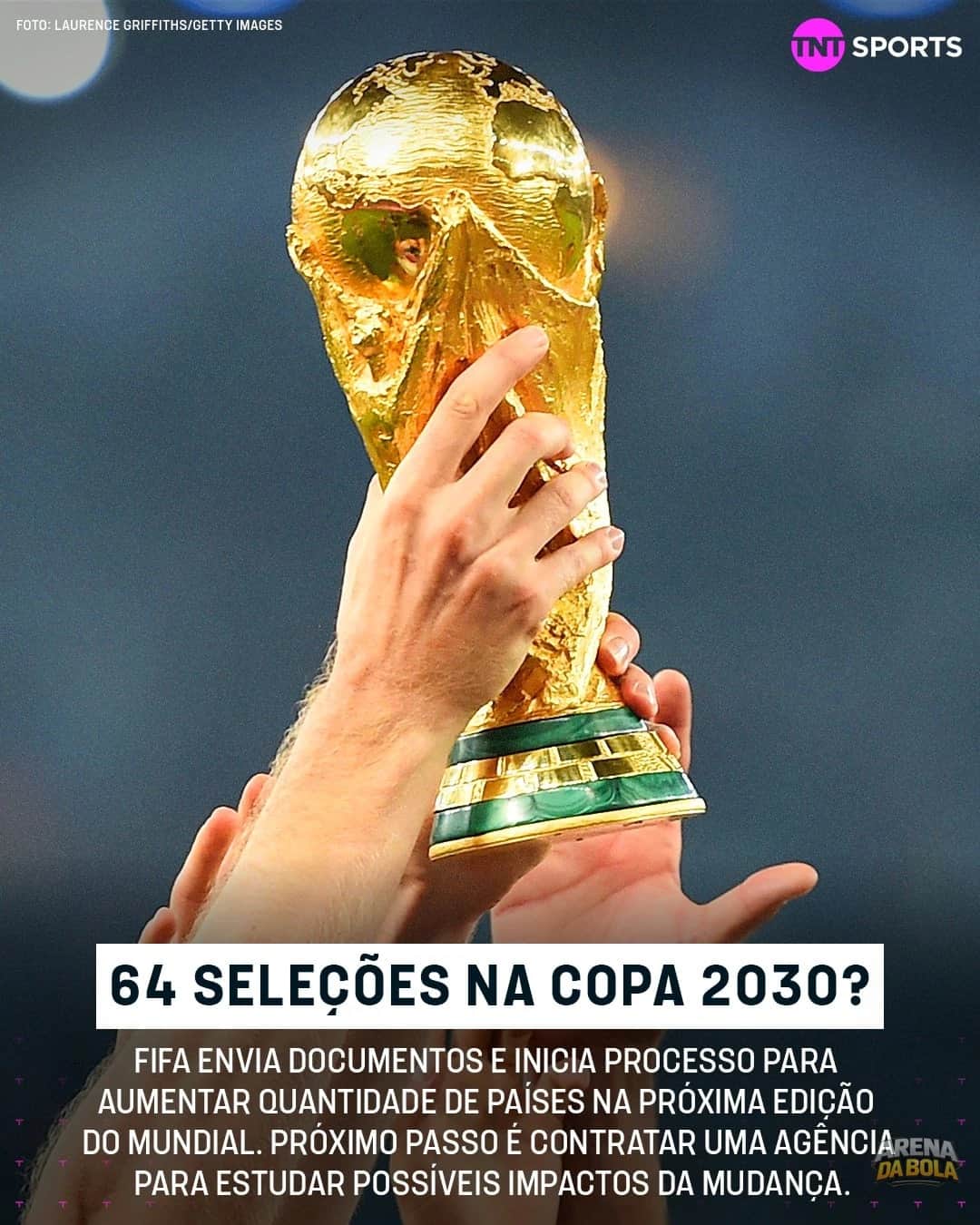 FIFA avalia expansão da Copa do Mundo para 64 seleções com estudo independente
