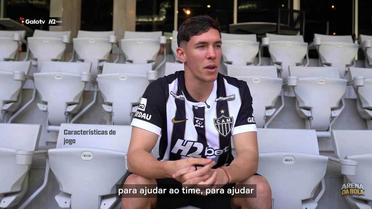 Thiago Borbas é anunciado como novo reforço do Atlético-MG: 'Darei minha vida em campo'