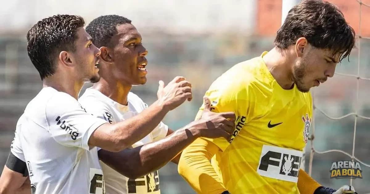 Goleiro Rafael Juwer, da base, se despede do Corinthians